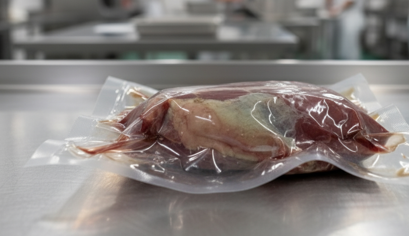 Изменение цвета говядины в вакууме